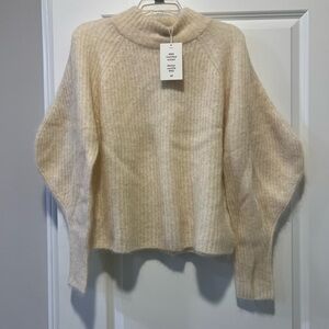 H&M Wool Blend Off White Sweater Women’s Size XL